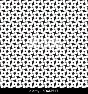 Seamless texture with oblique rounded rectangles Stock Vector