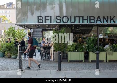 The BFI on the 14th September 2020 on the South Bank in the United Kingdom. Photo by Sam Mellish