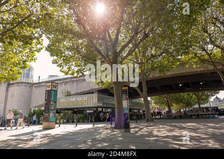 on the 14th September 2020 on the South Bank in the United Kingdom. Photo by Sam Mellish