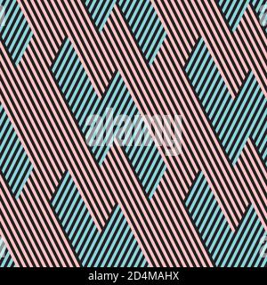 Texture with colored rectangular stripes Stock Vector