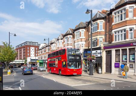 Woodcote Road, Wallington, London Borough of Sutton, Greater London ...