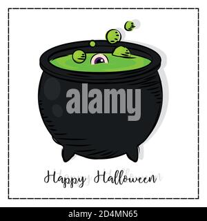 Isolated poison halloween holiday october icon- Vector Stock Vector