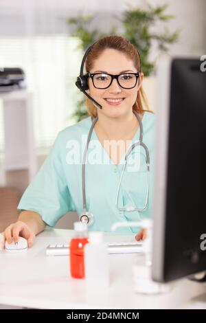 medical typist