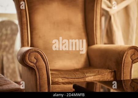Luxurious vintage sofa Stock Photo