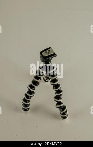 Mini table flexible tripod Stock Photo