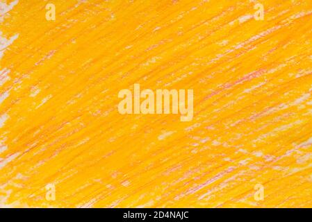 yellow and orange color pastel art background texture Stock Photo