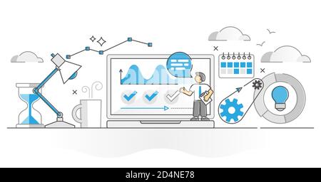 Project monitoring process. Work management and controlling system ...