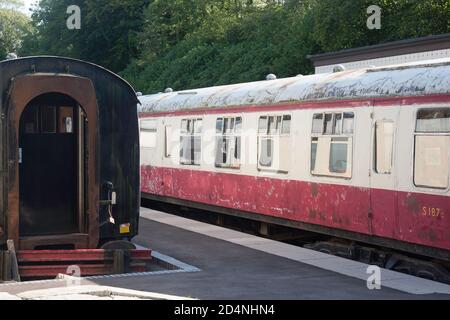 Bodmin and Wenford railway Cornwall Stock Photo