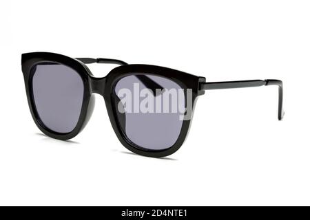 Glamorous women's sunglasses isolated on white background.