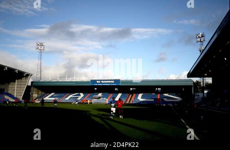 General view of Boundary Park during the Vanarama National League match ...