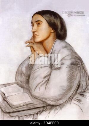 Christina rossetti portrait hi-res stock photography and images - Alamy