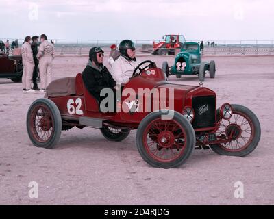 Historic race car in action during the FIA Historic Hill Climb ...