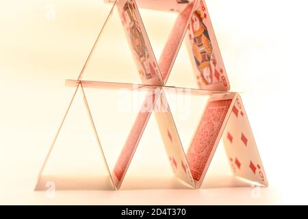 House of cards Stock Photo