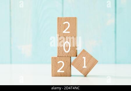 New year concept - 2021 is coming Stock Photo