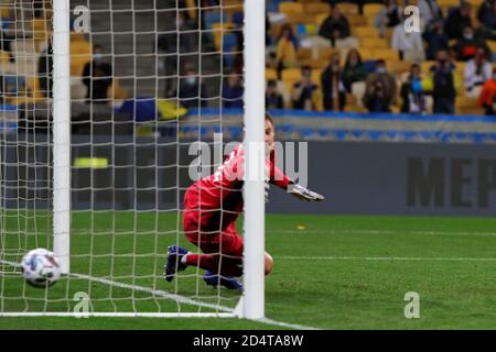 Non Exclusive: KYIV, UKRAINE - OCTOBER 10, 2020 - Goalkeeper of the Germany national football team Manuel Neuer is seen during the UEFA Nations League Stock Photo