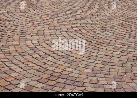 detail from a sidewalk surface Stock Photo