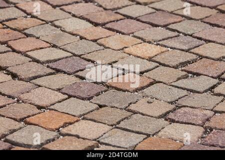 detail from a sidewalk surface Stock Photo
