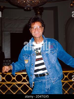 Cliff Richard celebrating 30 years in show business in 1988 Stock Photo