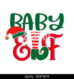 The best gift ever - phrase for Christmas baby sweaters. Hand drawn  lettering for Xmas greetings cards, invitations. Good for t-shirt, mug, gift,  prin Stock Vector Image & Art - Alamy