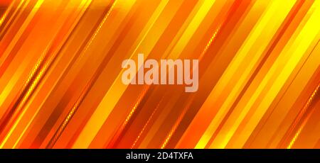 Abstract orange and yellow gradient diagonal stripes motion blur background. Vector illustration Stock Vector