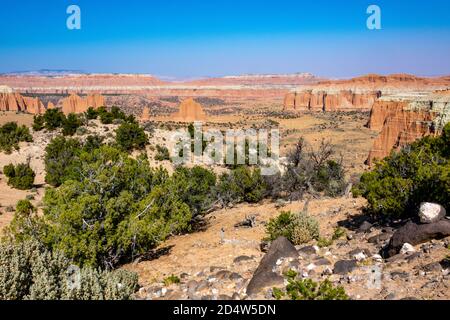 Capitol Reef National park in October Stock Photo