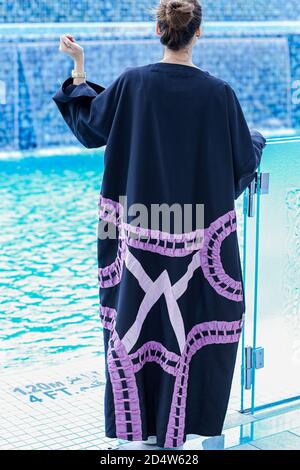 Arab Dress ,Abaya with Arab female Stock Photo - Alamy