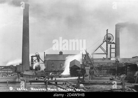 Manver main colliery Stock Photo