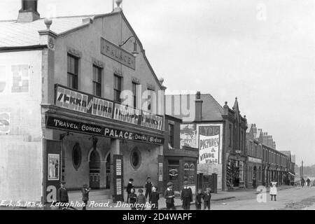 Laughton Road Dinnington cinema rotherham Stock Photo