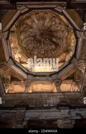 Jami Mosque ( jami masjid ), Champaner-Pavagadh Archaeological Park, UNESCO World Heritage Site, Gujarat, India. Stock Photo