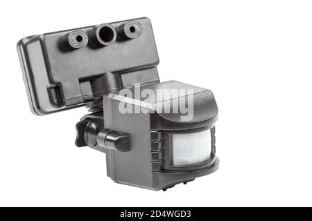 Motion sensor isolated on white background. Stock Photo