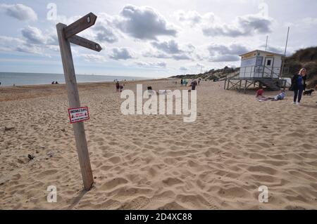 Hemsby beach, east Norfolk, England, UK. Stock Photo
