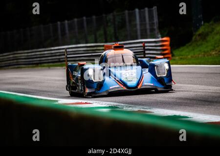 Monza, Italy. 11th October, 2020. 35 Dracone Francesco (ita), Campana Sergio (ita), BHK Motorsport, Oreca 07 Gibson, action during the 2020 4 Hours of Monza, 4th round of the 2020 European Le Mans Series, from October 9 to 11, 2020 on the Autodromo Nazionale di Monza, Italy - Photo Germain Hazard / DPPI Credit: LM/DPPI/Germain Hazard/Alamy Live News Stock Photo