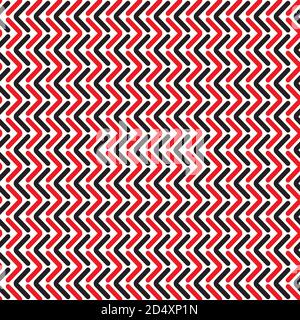 Seamless abstract geometric rounded herringbone chevron background. Stock Vector