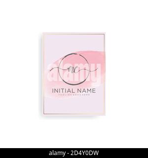 AC initial letter luxury ornament monogram logo template vector art Stock Vector