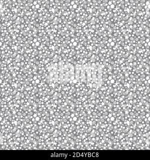 Vector classical ornament. Seamless abstract light silver pattern Stock Vector