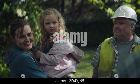 CLARE DUNNE in HERSELF (2020), directed by PHYLLIDA LLOYD. Credit: BBC FILMS/BFI/ELEMENT PICTURES/MERMAN FILMS/SCREEN IRELAND / Album Stock Photo