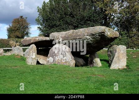 arthur's stone, dorstone, herefordshire, england Stock Photo