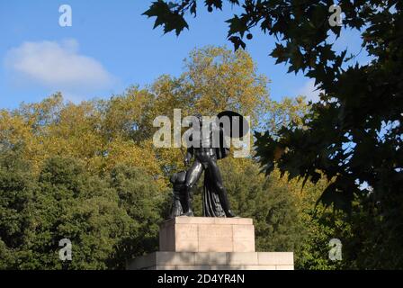 Achilles,s Sculpture Stock Photo