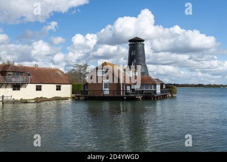 Langstone Mill, Langstone Harbour, Havant, Hampshire, UK Stock Photo