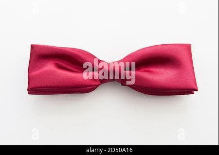 Bow tie isolated on white background. Close-up. Stock Photo