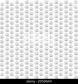 wall wallpaper with elements of bear paws, vector Stock Vector