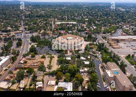 New Mexico State Capitol Building, Santa Fe, New Mexico, USA Stock Photo