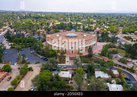 New Mexico State Capitol Building, Santa Fe, New Mexico, USA Stock Photo