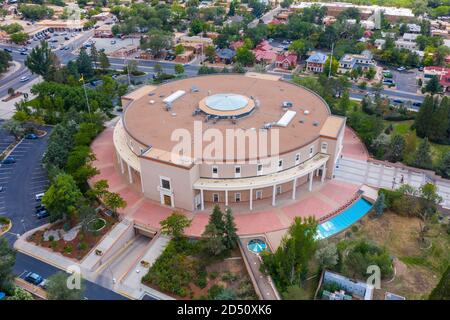 New Mexico State Capitol Building, Santa Fe, New Mexico, USA Stock Photo