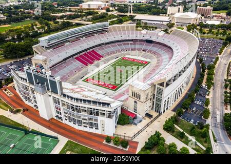 Ohio Stadium, Ohio State University, Columbus, Ohio, USA Stock Photo