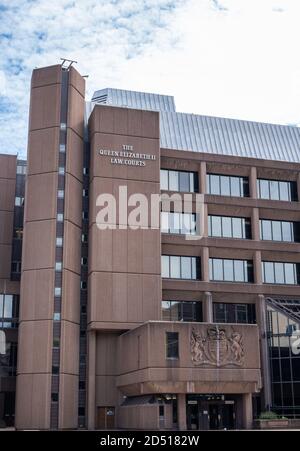 The Queen Elizabeth II Law Courts Liverpool July 2020 Stock Photo