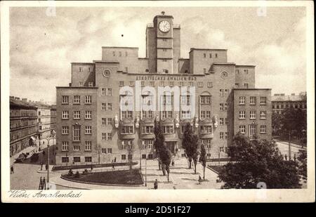 Wien 10., Blick auf das Amalienbad, Vorplatz | usage worldwide Stock Photo