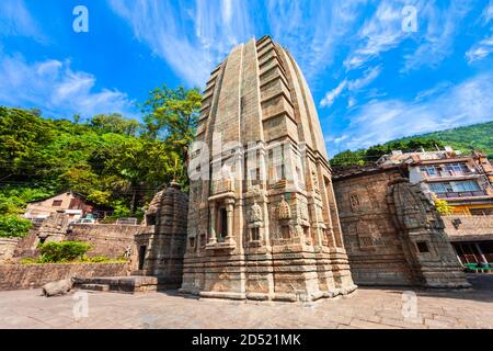 Triloknath Temple is a hindu in Mandi town, Himachal Pradesh state in India Stock Photo