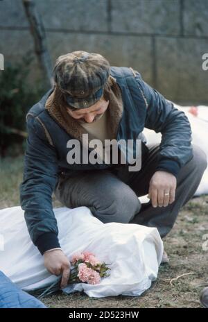 - terremoto in Irpinia (novembre 1980) - earthquake in Irpinia (November 1980) Stock Photo