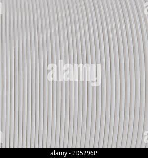Round Wound String Texture Space base structure, white round plastic tent on white background ...